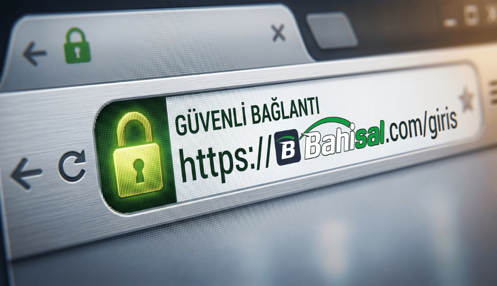 Bahisal güncel giriş adresinde tarayıcı kilit simgesi ve SSL sertifikası kontrolü.